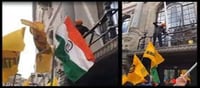 Khalistani supporters pulled down Indian Flag in London-P2